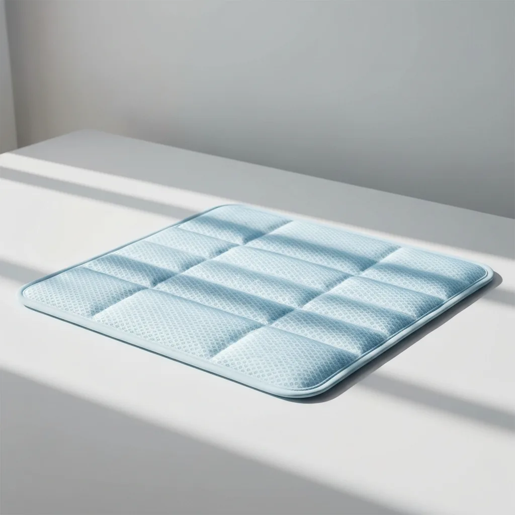 Breathable cool-touch surface of the dog cooling mat